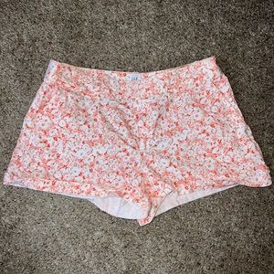 Floral Print Summer Shorts